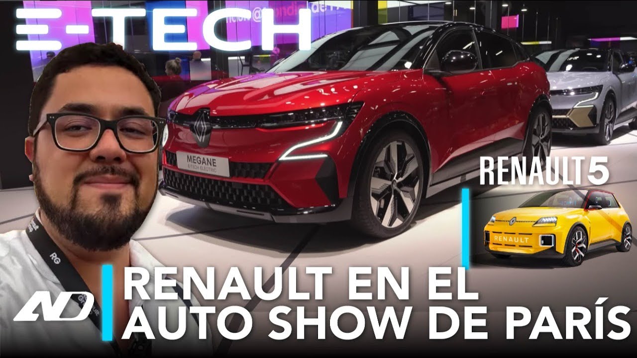 Los Renault franceses vuelven a México 🇲🇽 Auto Show Paris 2022 YouTube