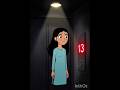 “13th Floor Exist Karta Hai? 😱 Lift Horror Story” #scaryshorts #youtubeshorts #horror