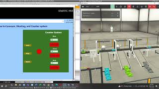Color-Based Conveyor Sorting and Counting System Using PLC
