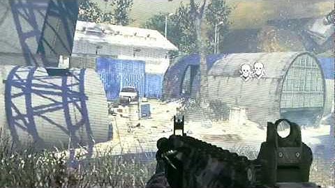 COD:MW2 Team Deathmatch Scrapyard Tactical Nuke