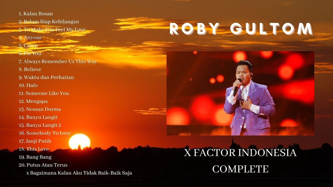 ROBY GULTOM | FULL ALBUM 2022 | X FACTOR INDONESIA