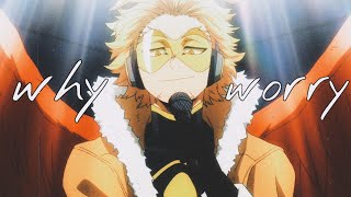 why worry  || hawks amv