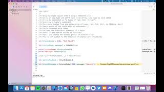 9.Tuples in Swift - Tamil