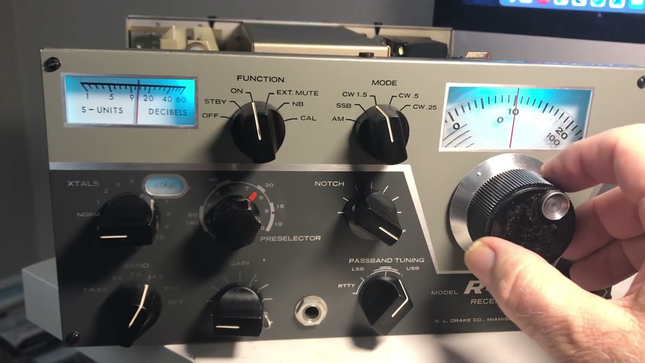 No wonder the Drake R4C receiver is famous for DX and contests