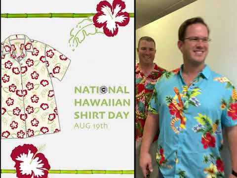 National hawaiian shirt day Clearance
