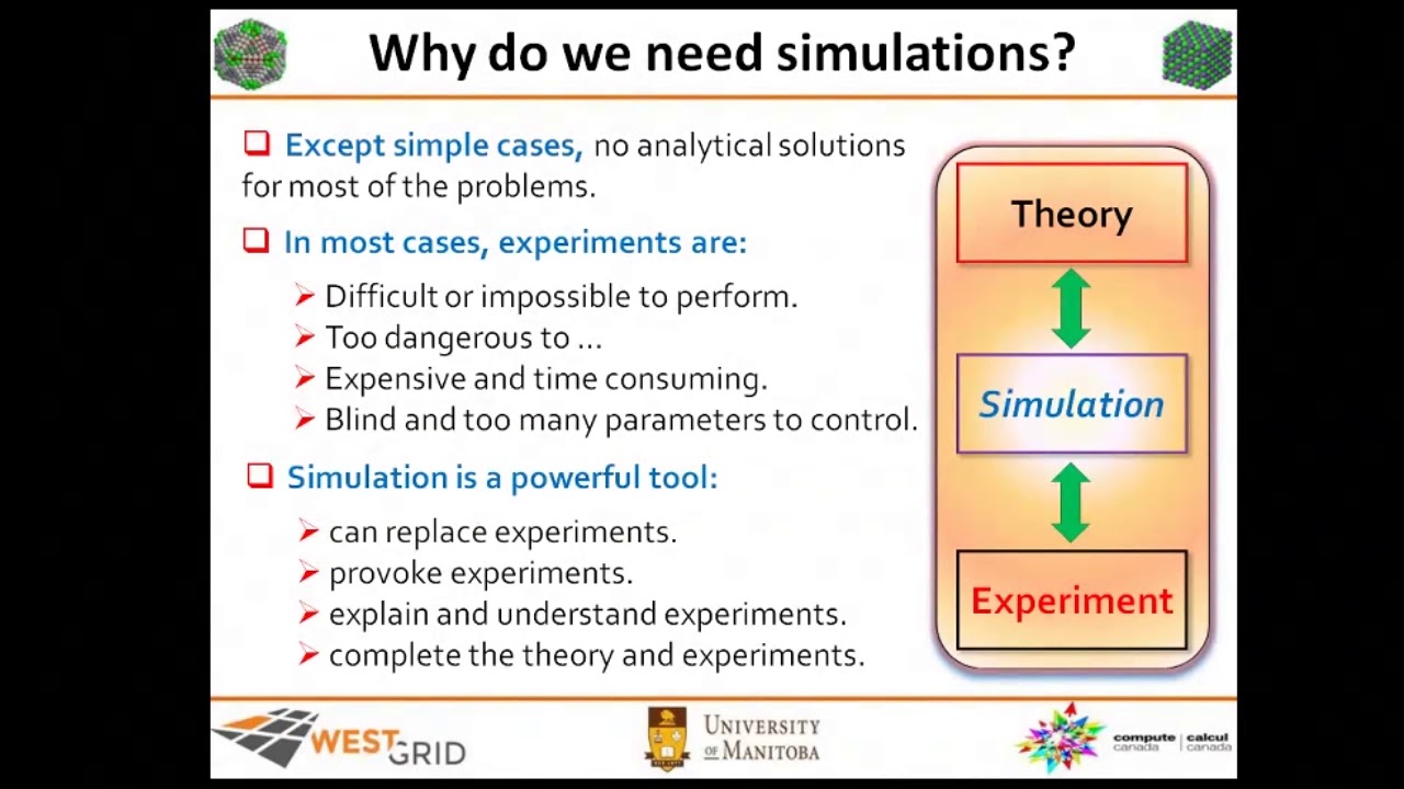 Introduction To Molecular Dynamics Simulations YouTube