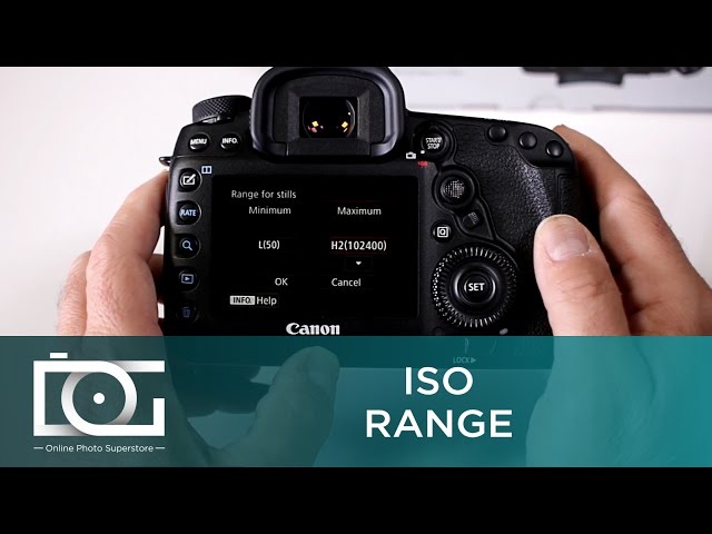 Canon 5D Mark IV: ISO Range - Settings | Video Tutorial - YouTube