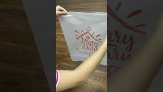 Custom large size frosted zipper bag, welcome to order~