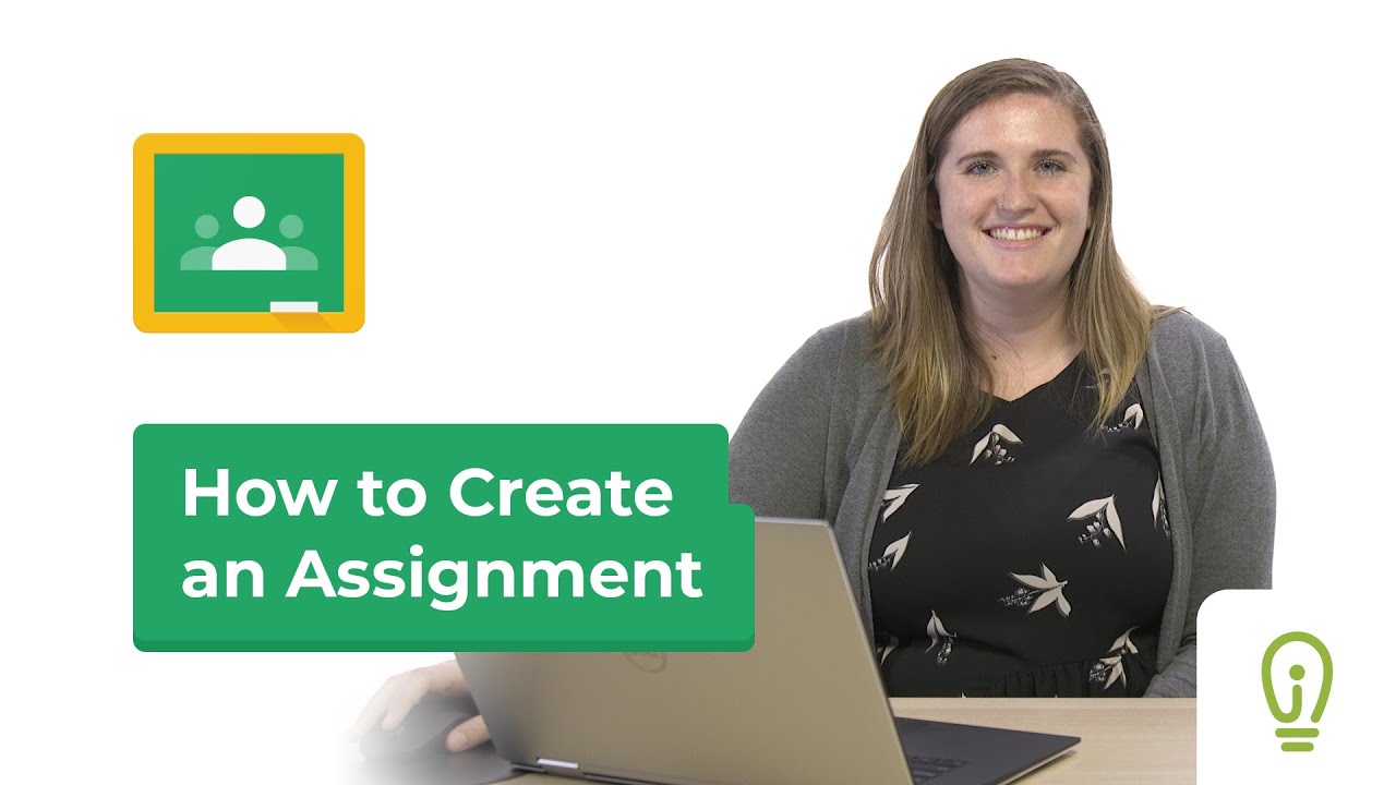 How To Create an Assignment in Google Classroom - YouTube