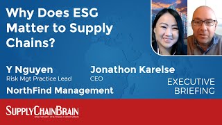 Why Does ESG Matter to Supply Chains?