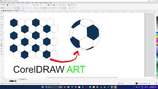 Clipart Football Design in CorelDRAW, corel design tips classes