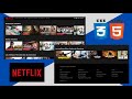Créer le Clone de NETFLIX de A à Z et étape par étape en HTML & CSS 💡