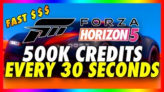 BEST MONEY GLITCH IN FORZA HORIZON 5! 500K CREDITS EVERY 30 SECONDS (EASY MONEY 2024!)