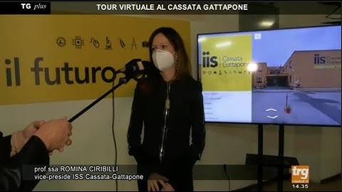 TRG PLUS   TOUR VIRTUALE AL "CASSATA GATTAPONE"