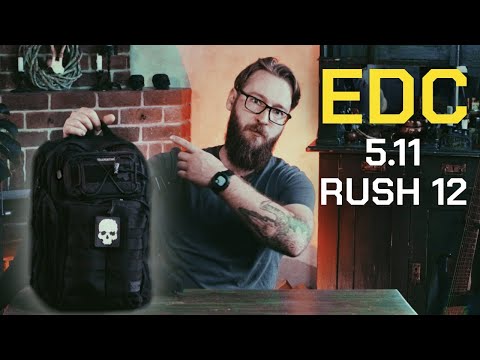 видео: Мой EDC Рюкзак - Обзор 5.11 Rush 12 2.0