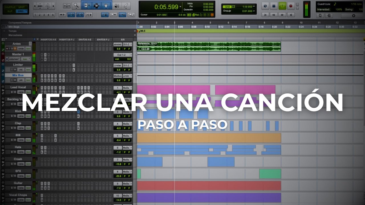 Cómo mezclar una canción (PASO A PASO)