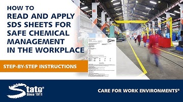 How To Efficiently Use SDS & Practice Chemical Safety in The Workplace