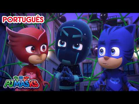 Dia das Bruxas Parte 1! 🎃 PJ Masks em Português episódios completos 🦸 Desenhos animados