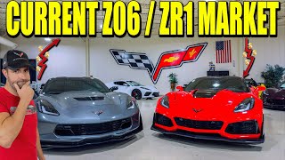 C7 Z06 & ZR1 PRICES Surging? Is C8 Z06 a Bargain?