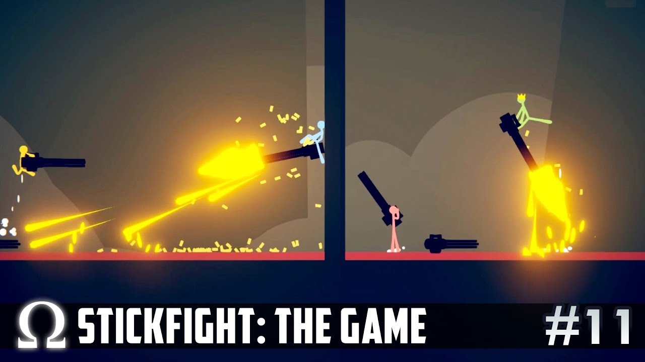 DINO RIDERS MINIGUN JETPACKS NEW MAPS Stick Fight 11 Funny dino-riders-minigun-jetpacks-new-maps-stick-fight-11-funny