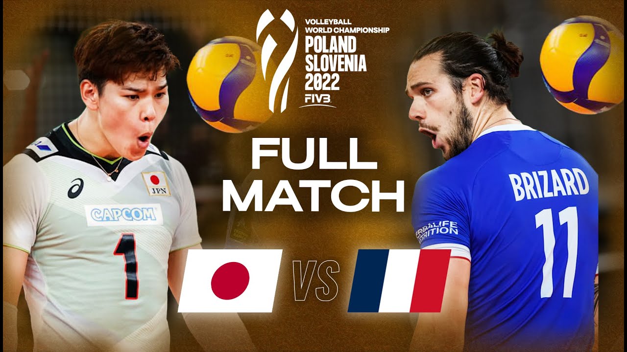 Japan 🇯🇵 vs. France 🇫🇷 - Men's World Championships 2022 | Full Match - Volleyball