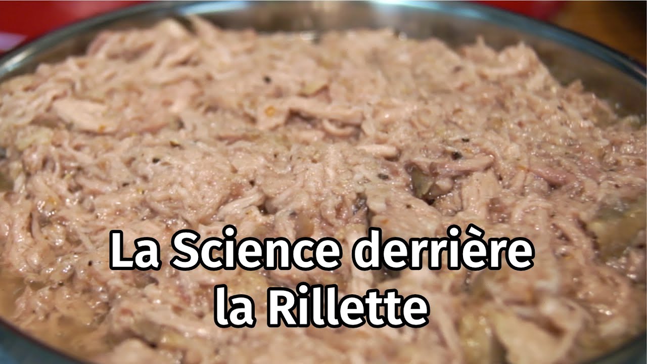 Je modernise des plats traditionnels #2 - La Science de la Rillette - Cuisson sous vide