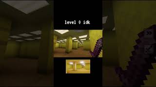 #minecraft #backrooms