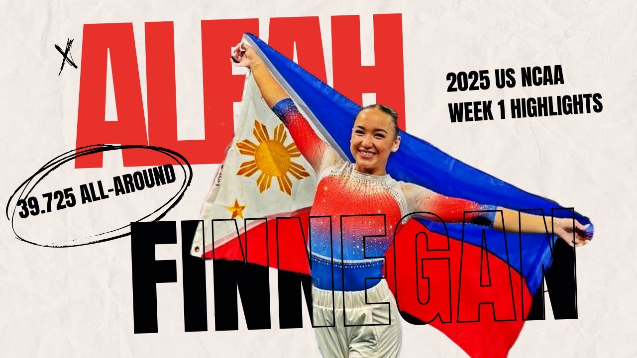 PH Olympian Aleah Finnegan Highlights 2025 NCAA Season Opener 🇵🇭🔥