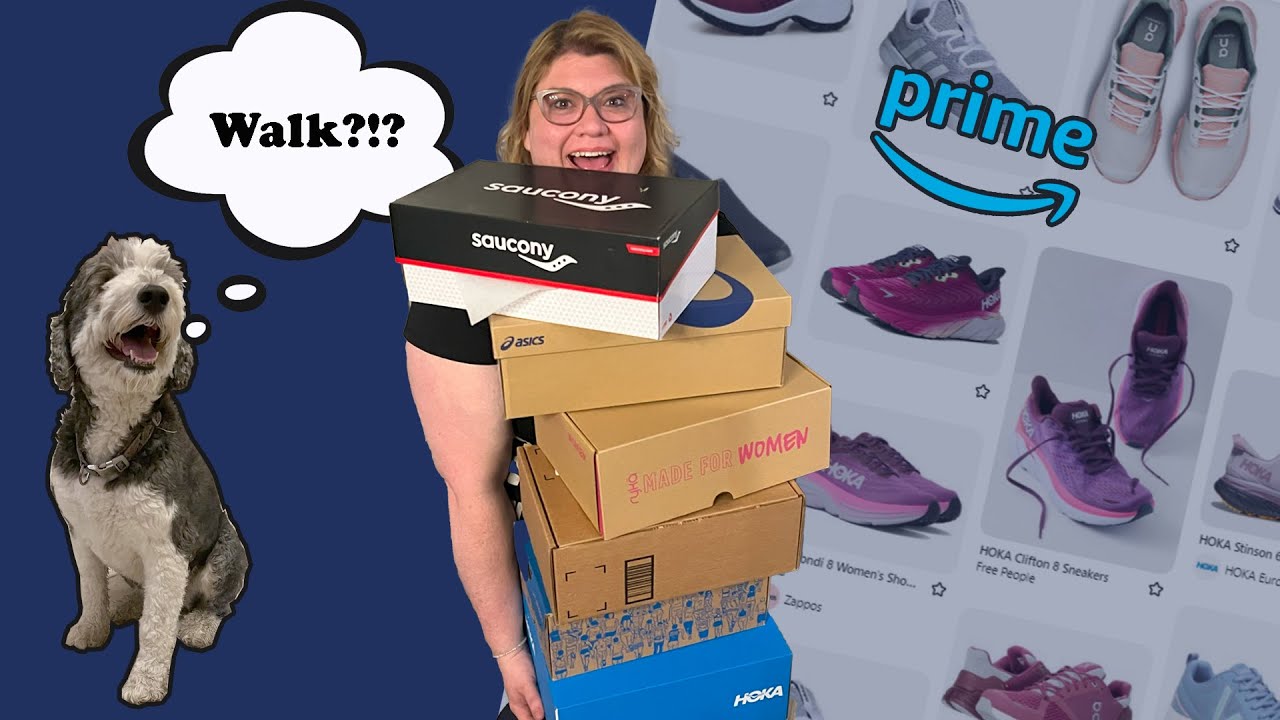 Finding the right shoes with AMAZON Try Before You Buy | HELP with FOOT PAIN!