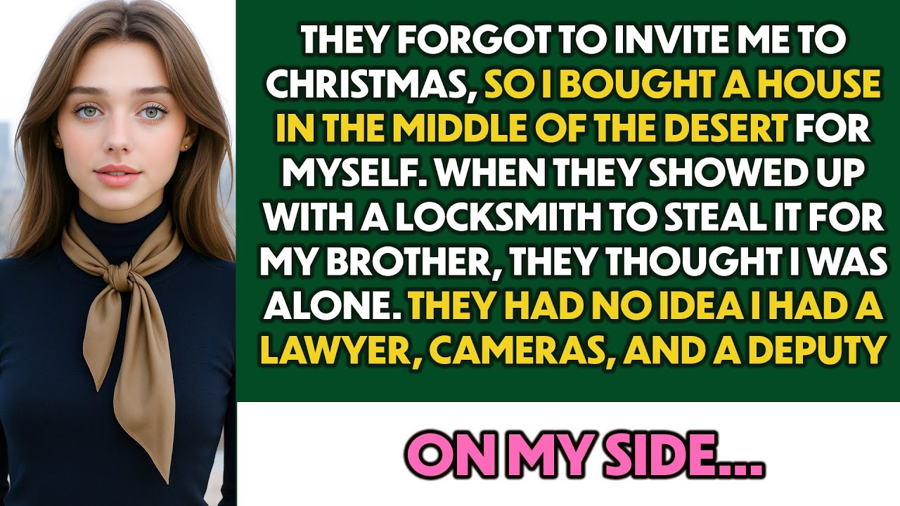 Every Year Family “Forgot” About Inviting Me To Christmas, This Year I Bought A Desert Fortress...