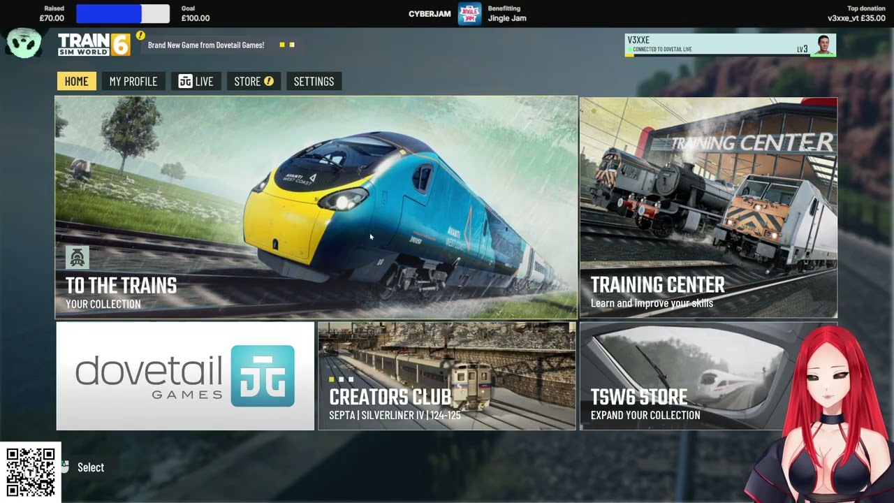 18+ |UK| Time for some TRAINing! Playing TSW6 for Jingle Jam!