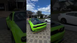 Sublime Green 2023 Dodge Challenger SRT Super Stock