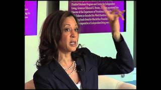 Attorney General Kamala D. Harris talks with She Shares about Back on Track