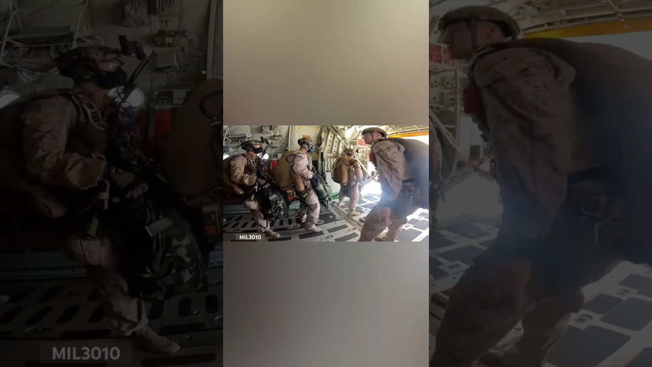 U.S. Marines: Free-Fall GoPro in California