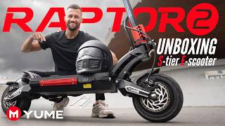 INSANE $1599 S-Tier Yume Raptor 2 Electric scooter | Unboxing & First Impression