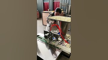 Automatic Wonton Making Machine 🍜 #WontonMachine #FoodFactory #AutomaticMachine #KitchenTech
