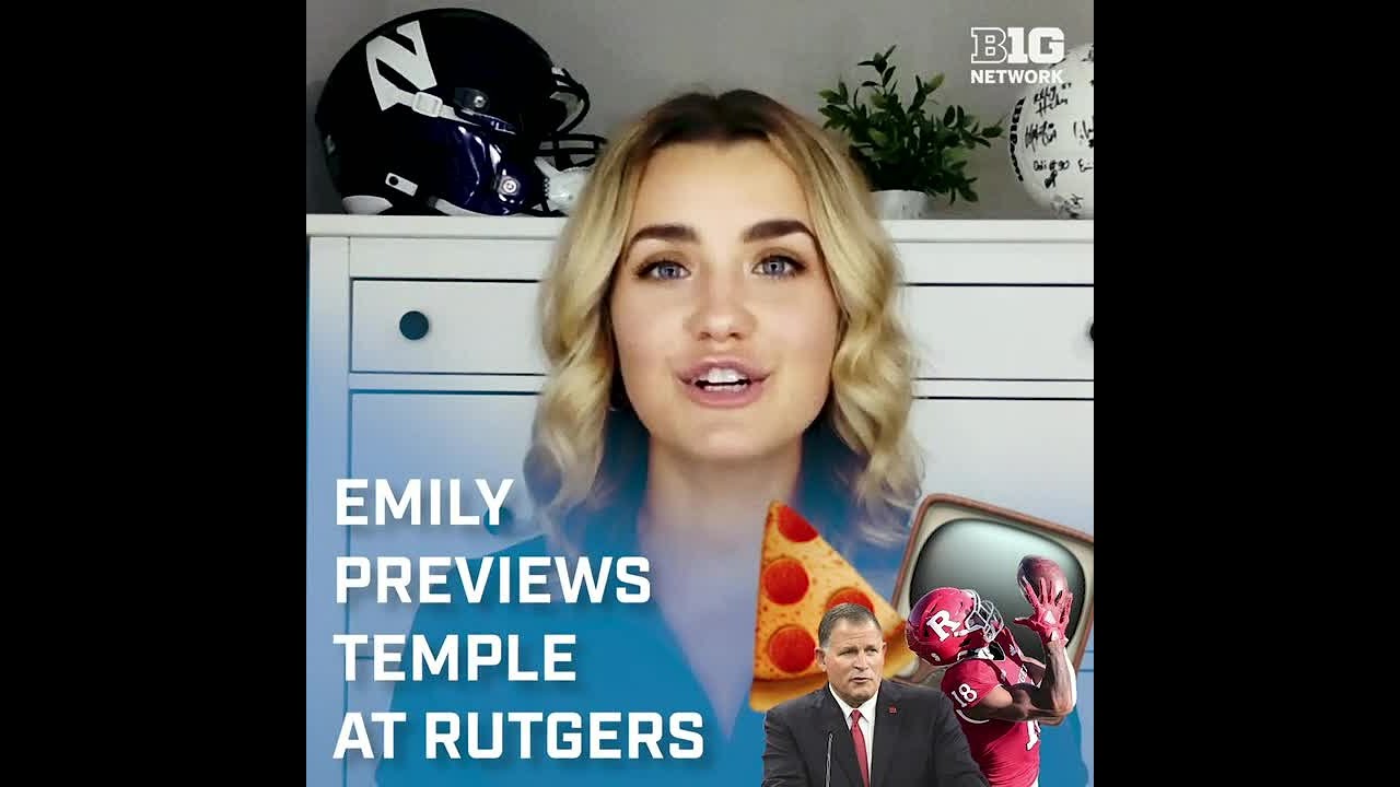 Temple at Rutgers | Big Ten Football Week 1 Preview | Rutgers  Ready to Showcase Talented Receivers