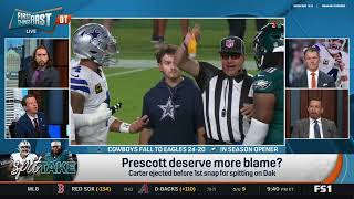 FTF: Jalen Carter Spitting Incident Debate - #NFL