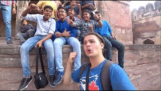 Indian People Think We Are Celebrities!  (Jodhpur Fort)