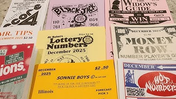 December 2025 Lottery Predictions Tip Sheet Preview #pick3 #pick4 #lottery 