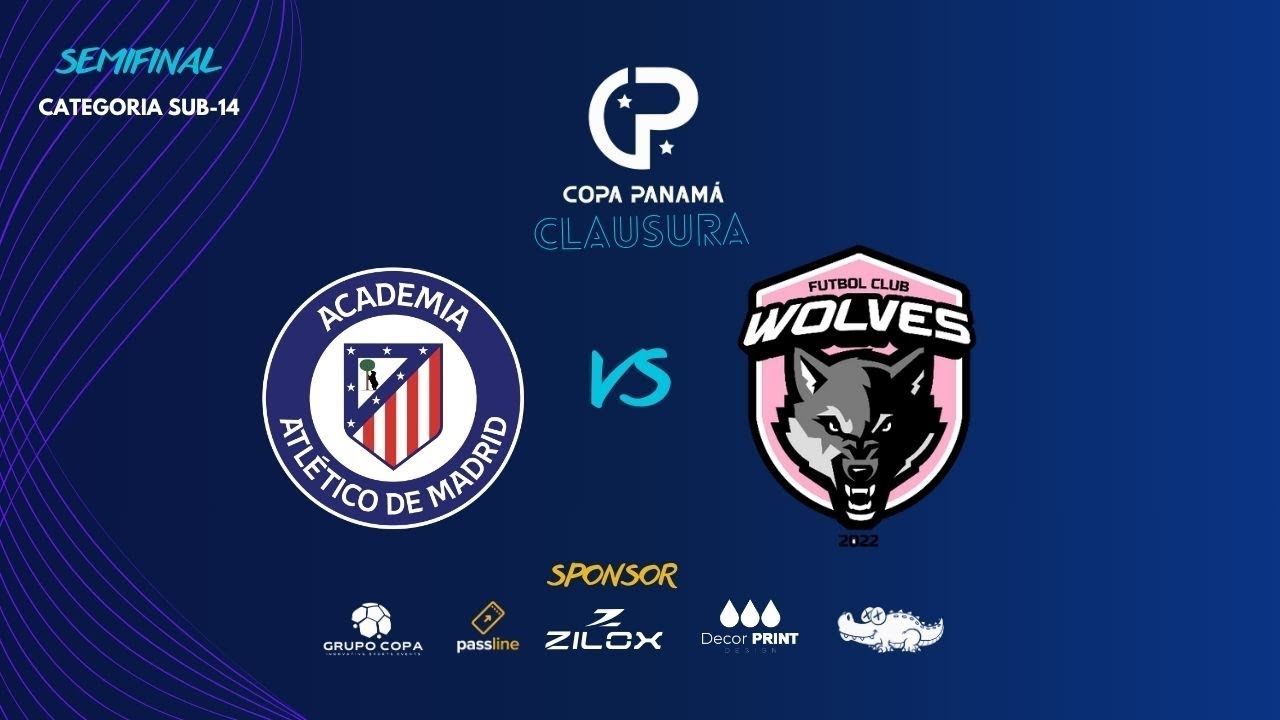 Copa Panamá Clausura 2025 - Semifinal - Sub 14-Atletico de Madrid VS FC Wolves