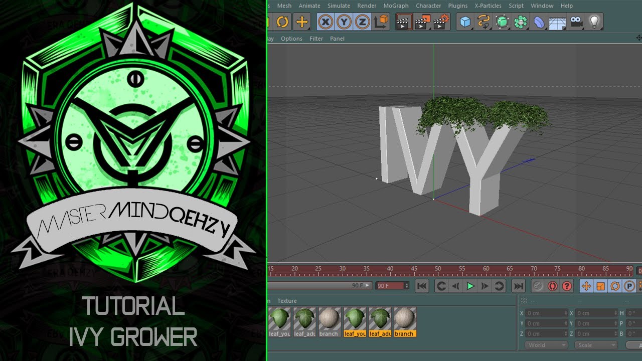 Tutorial: Ivy Grower Plugin | Ivy on Text by Qehzy - YouTube