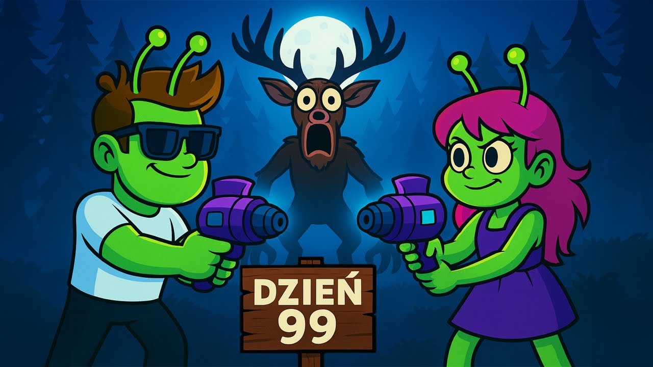 Czy przetrwamy 99 DNI w lesie jako KOSMICI?