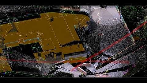 Example scan to 3d survey drawing