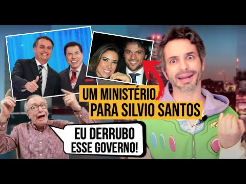 SILVIO SANTOS E GENRO MINISTRO - BOLSONARO X OLAVO DE CARVALHO - Diário Semanal