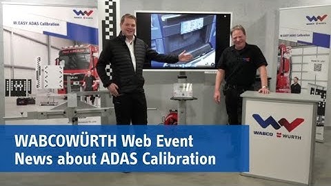 News about ADAS Calibration - Web Event