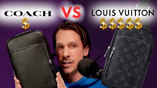 Coach Vs Louis Vuitton - Felix Sling Bag unboxing, vs the Avenue Slingbag. Why I went with Coach