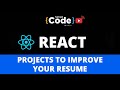 🔥React Projects to Improve your Resume | ReactJS Project Tutorial 2023 | ReactJS | SimpliCode