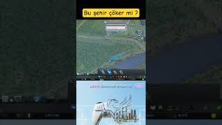 Bu şehir doğayla uyumlu ama trafik NE OLACAK? 😅” #citiesskylines
