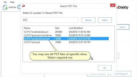 MailsDaddy PST Password Remover [Official] - Outlook Password Recovery
